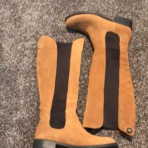 Vince Camuto tan riding boots